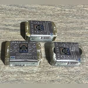 Dead Sea Spa Volcanic Mud Soap Trio